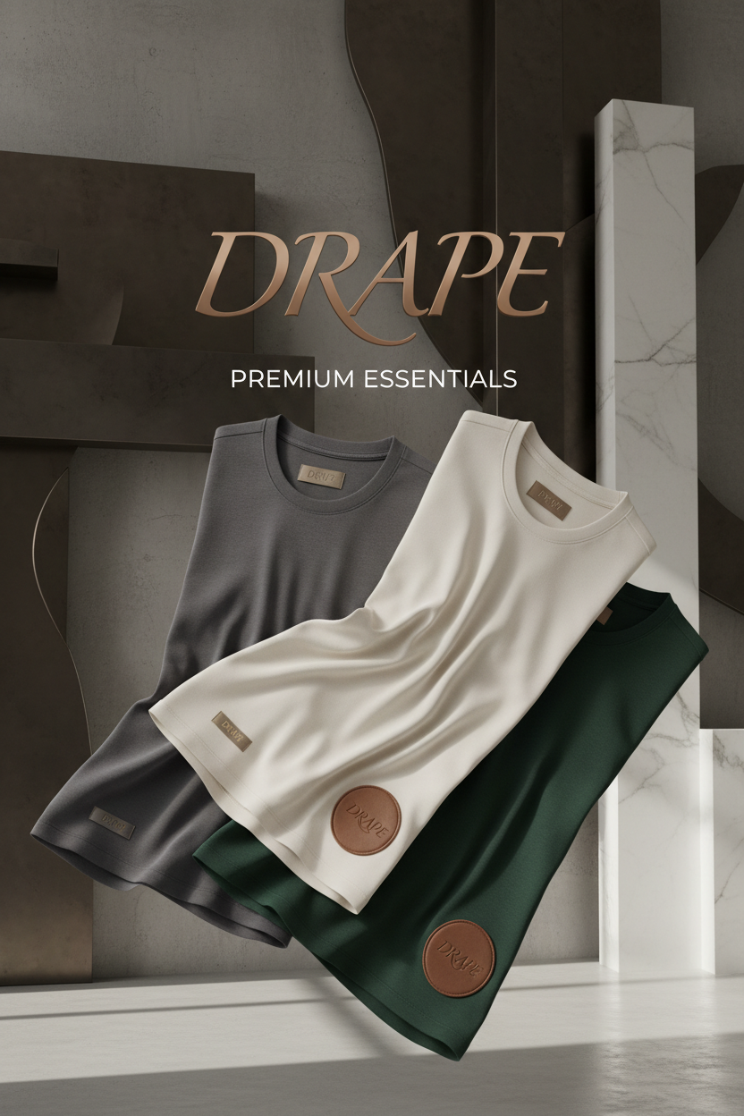 Premium Drape Brand Mobile Banner